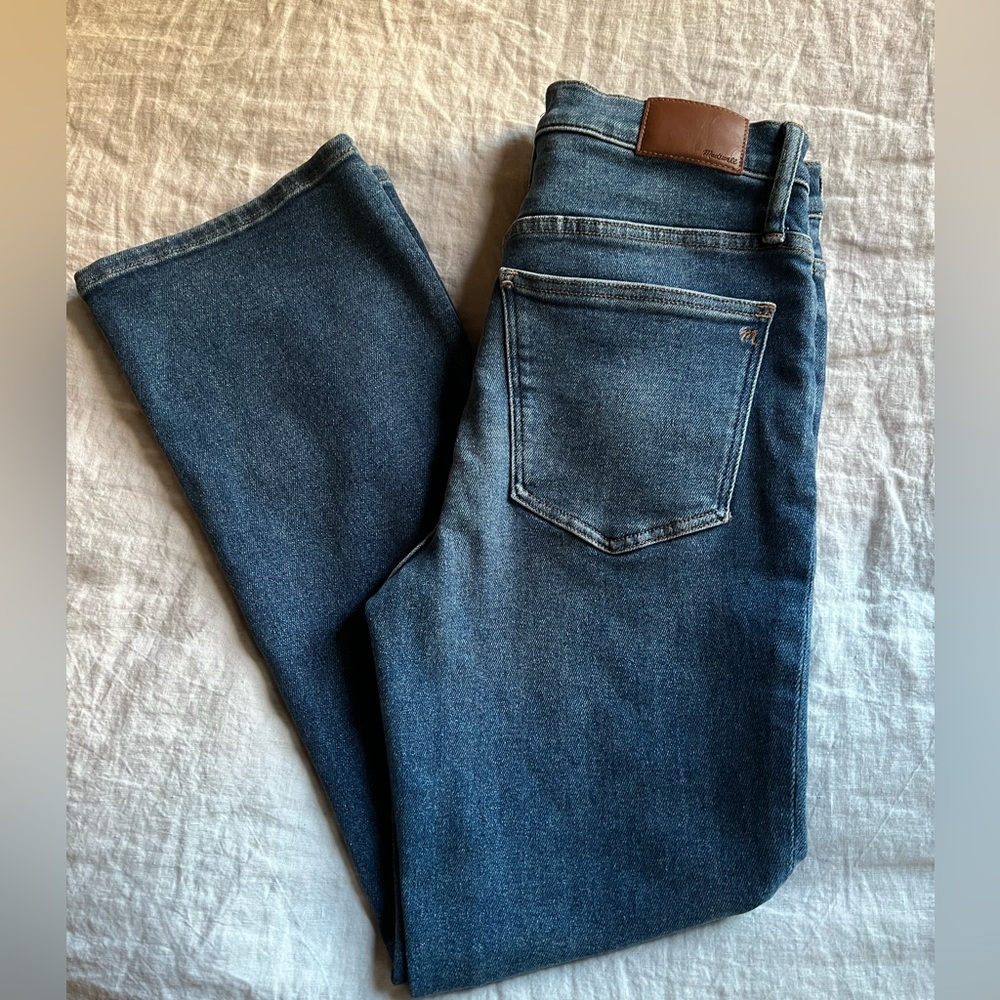 Madewell Cali Demi Boot Jeans size 30 Tall NEVER WORN